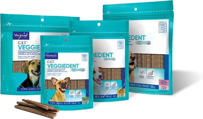 Veggiedent FR3SH XS Cani sotto 5 kg – 15 Lamelle