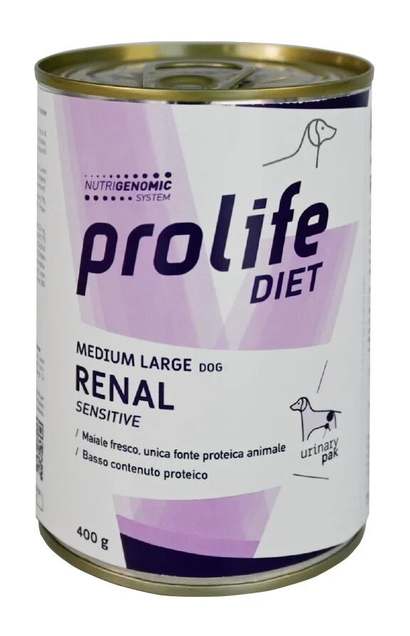 PROLIFE CANE DIET RENAL SENSITIVE MEDIUM/LARGE LATTINA 400 GR