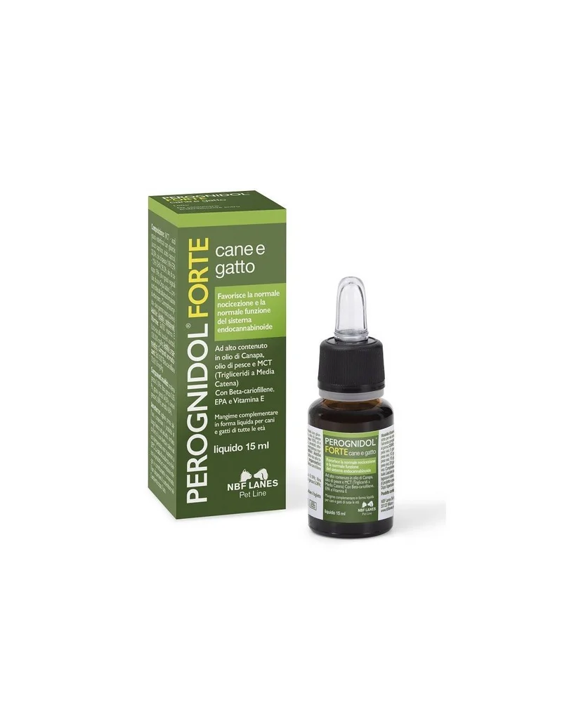 NBF Lanes Perognidol Forte Gocce per Benessere Animale - 15 ml