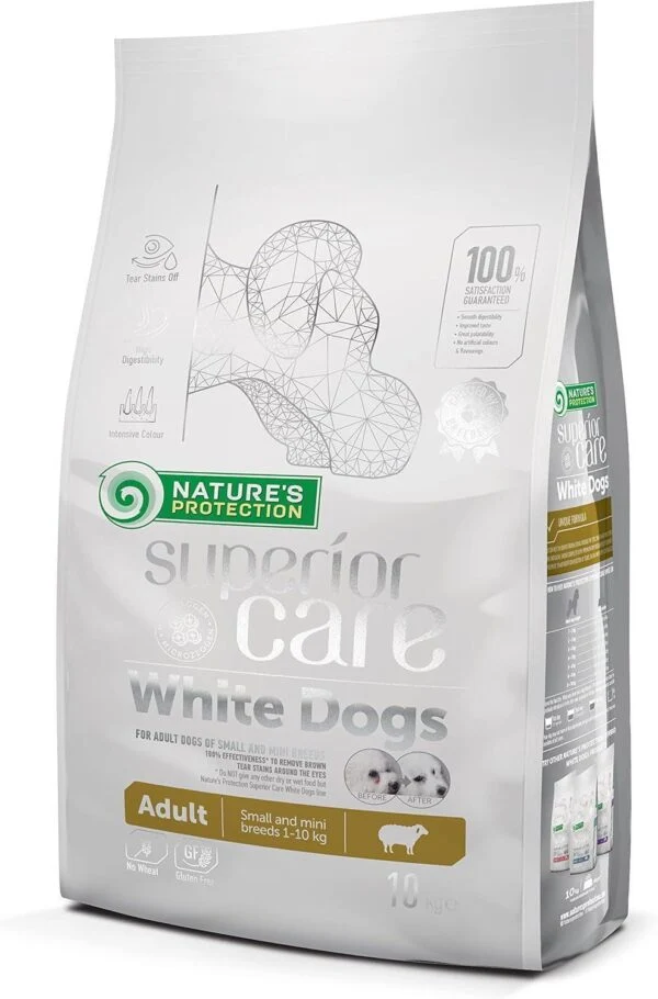 Nature's Protection Superior Care White Dog Agnello Adult Small - 10 kg