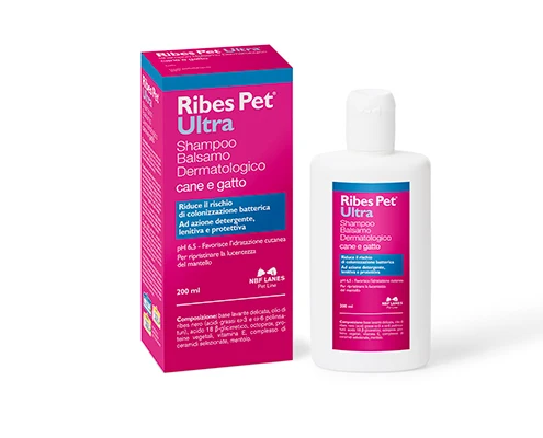 NBF Lanes Ribes Pet Ultra Shampoo-Balsamo Dermatologico - 200 ml