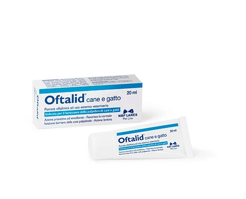 NBF Lanes Oftalid - Pomata Protettiva per il Contorno Occhi - 20 ml