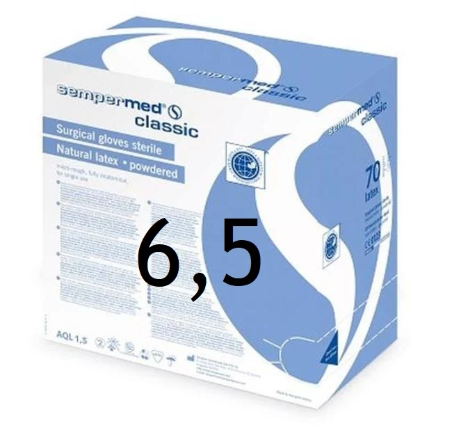 GUANTO SEMPERIT STERILE 6.5
