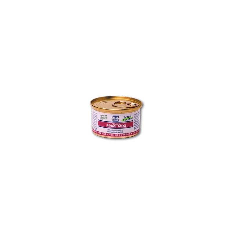 Vet Line Gattini Primi Mesi Faraona e Tacchino - 85g