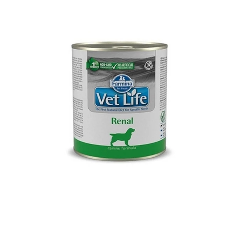 Farmina Vet Life Dog Renal per Insufficienza Renale - Cibo Umido Cani, 300g