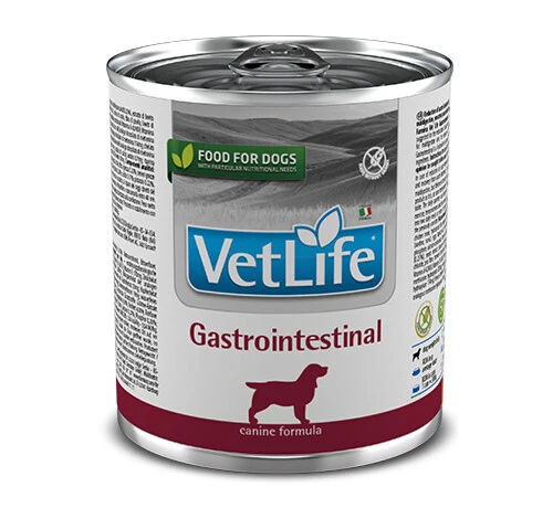 Farmina Vet Life Dog Gastrointestinal per Problemi Digestivi - Cibo Umido, 300g