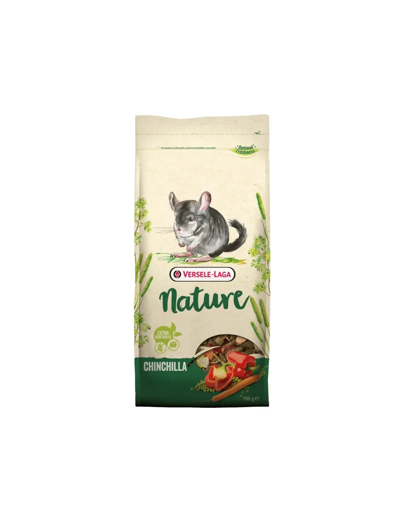 Versele-Laga Nature Chinchilla - Mix Naturale Senza Cereali - 700 g