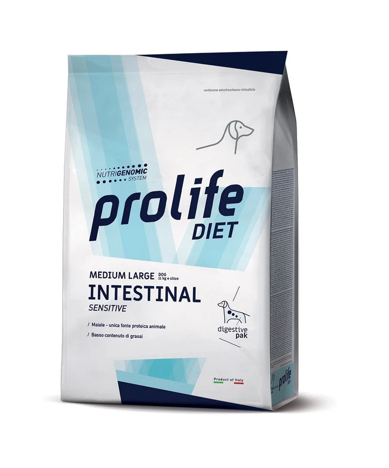 Prolife Diet Cane Intestinal Sensitive Medium/Large - 8 kg