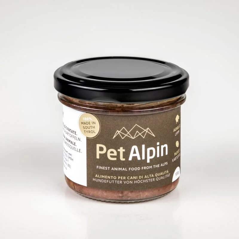 Pet Alpin Ragù Agnello e Patate - Cibo Umido Cani, 100g