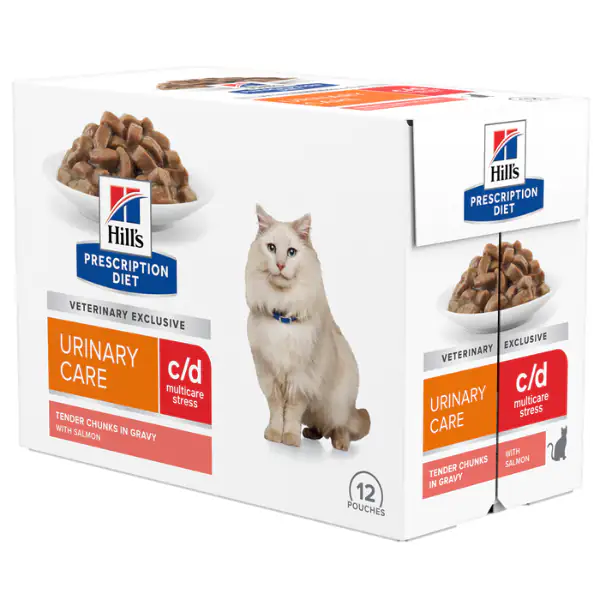 Hill's Prescription Diet c/d Urinary Stress Feline Multipack 12x85 gr