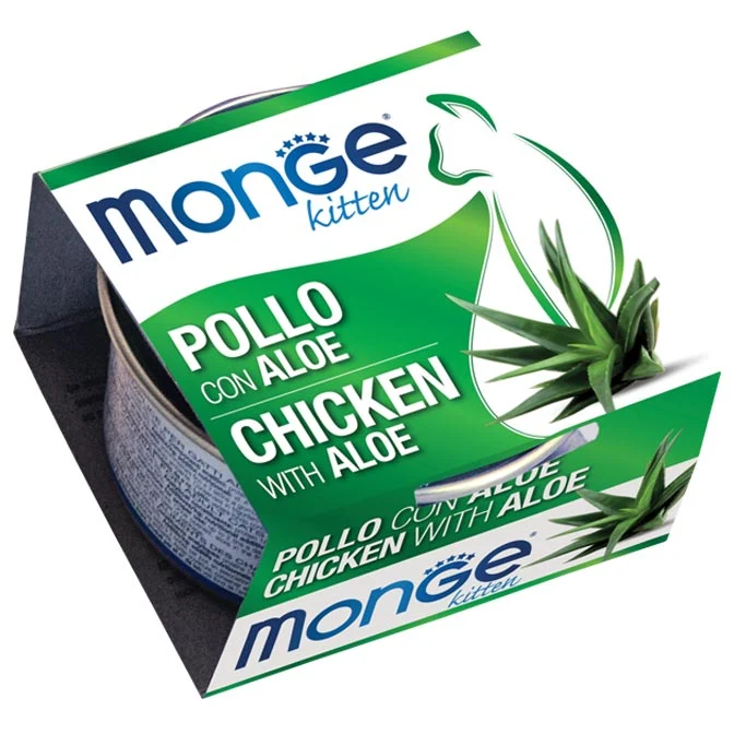 Monge Fruits Kitten Pollo con Aloe per Gattini - 80g