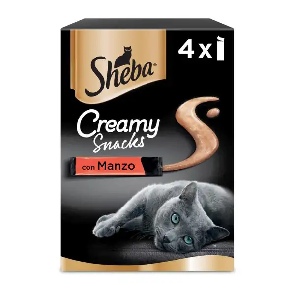 Sheba Creamy Snacks per gatti multipack 4x12 gr