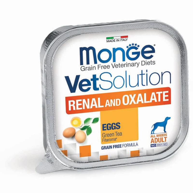 Monge Canine VetSolution Renal/Oxalate - Cibo Umido Cani, 150g