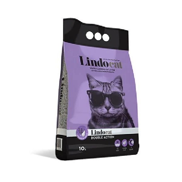 Lindocat Double Action - Lettiera per Gatti ad Azione Potenziata - 10 Lt