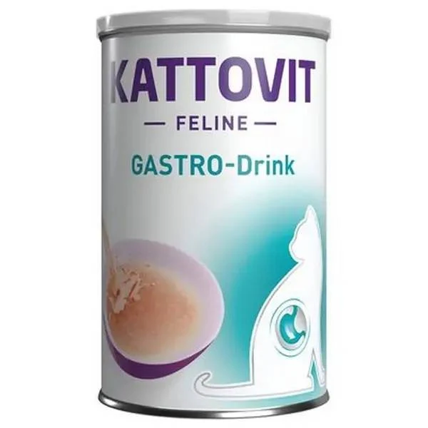 Kattovit Gastro Drink per Gatti - Supporto Digestivo e Idratazione - 135 ml