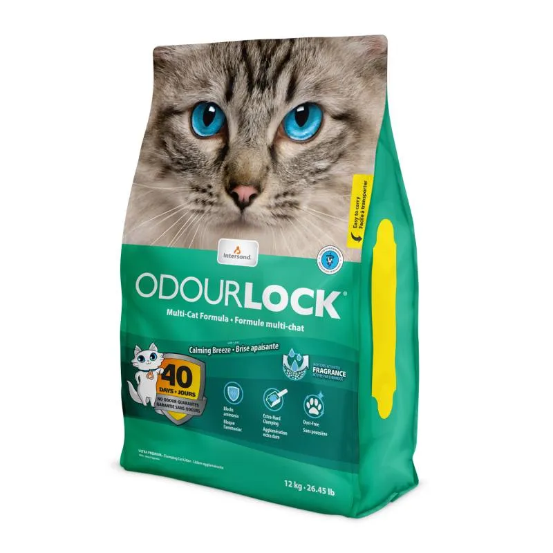 Intersand OdourLock Calming Breeze Lettiera Profumata - 12 kg