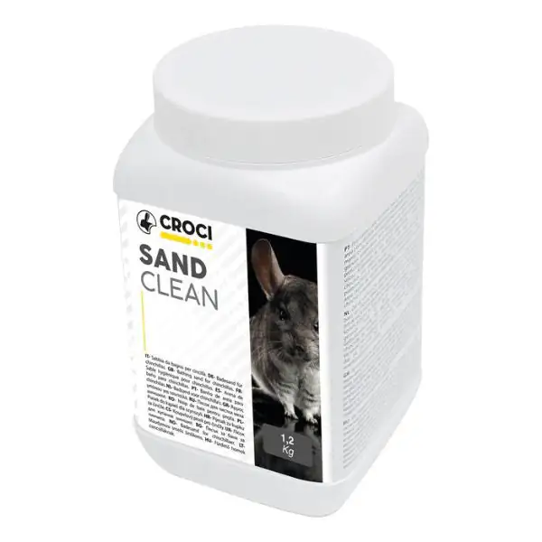 Sabbia in silicio per cincillà Sand Clean Croci