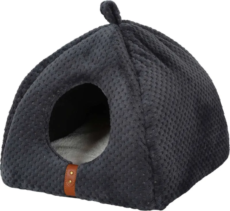Cuccia Igloo Imbottita Paloma per Animali - Grigio