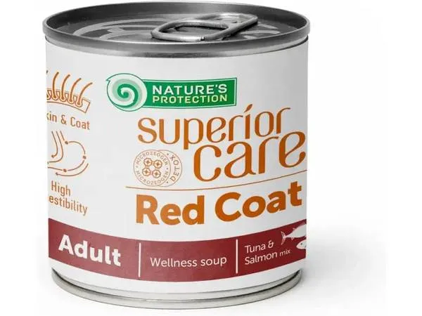 Nature's Protection Superior Care Red Coat Soup Tonno e Salmone - 140 ml