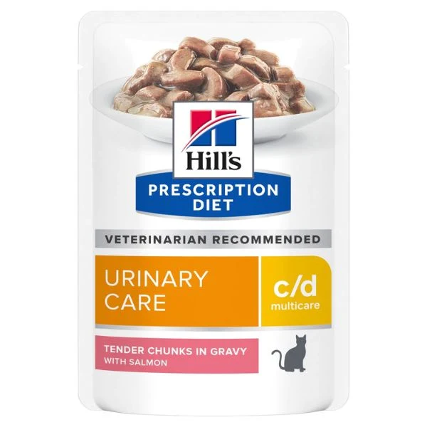 Hill's Prescription Diet c/d Multicare Urinary Care Cat Salmone - 85 g