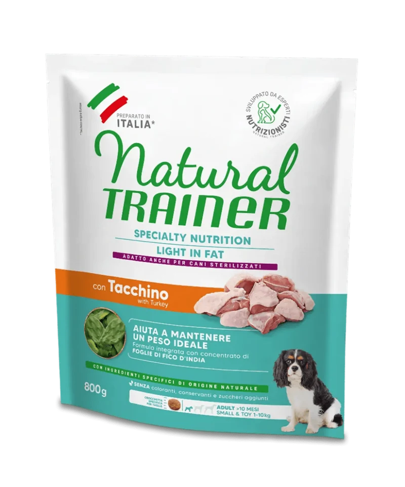 Natural Trainer Adult Small/Toy Light in Fat Tacchino - 800 g