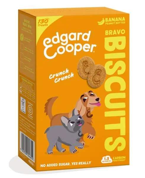 Edgard & Cooper Biscotti alla Banana per Cani - 400g