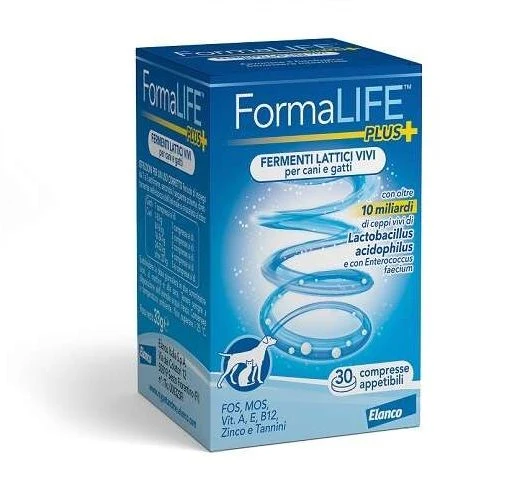 Bayer Formalife - Integratore per la Regolarità Intestinale Cani - 30 cpr