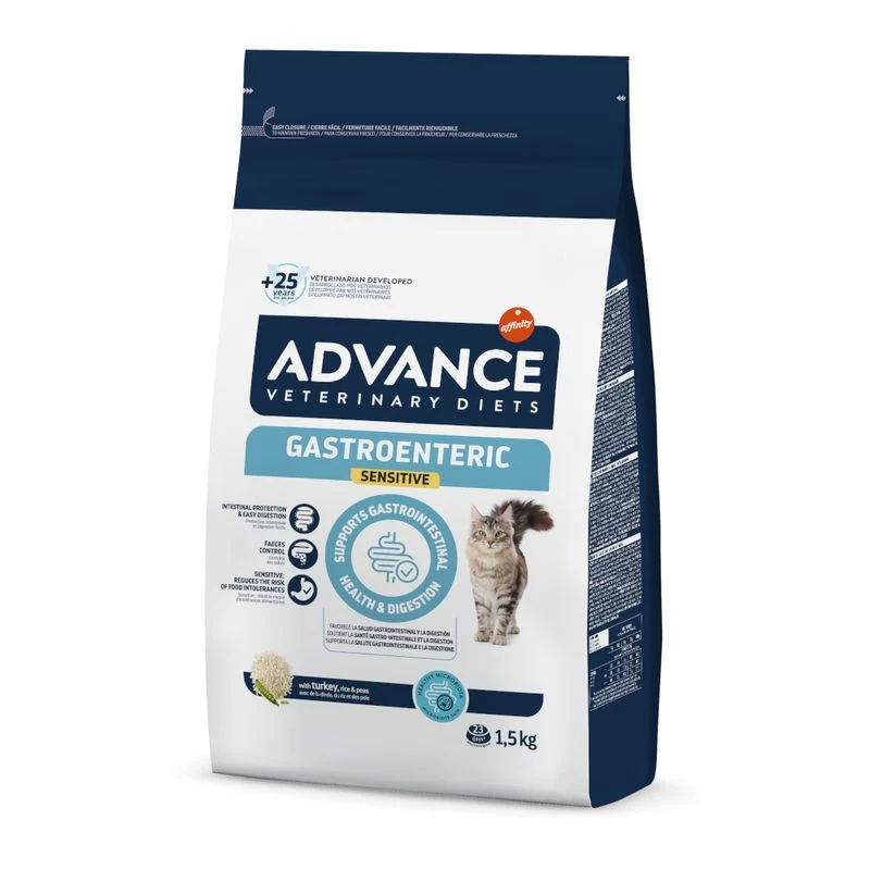 Advance Gatto Gastroenteric Sensitive - Intolleranze - 1,5 kg
