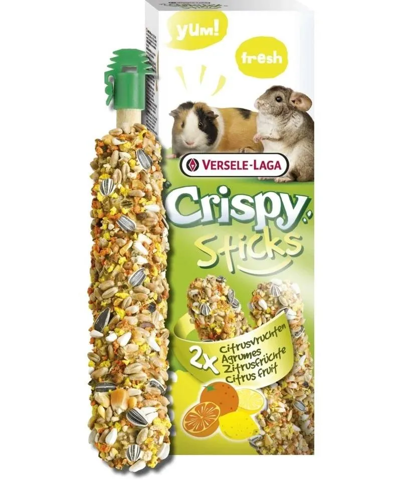 Versele-Laga Stick agli Agrumi per Cavie e Cincillà - Snack Roditori - 2 pz
