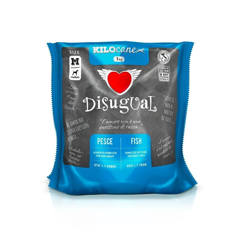 DISUGUAL CANE ADULTO MEDIUM PESCE 1 KG