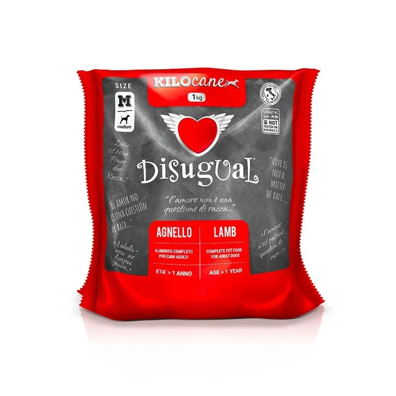 Disugual Cane Adulto Medium Agnello 1 kg