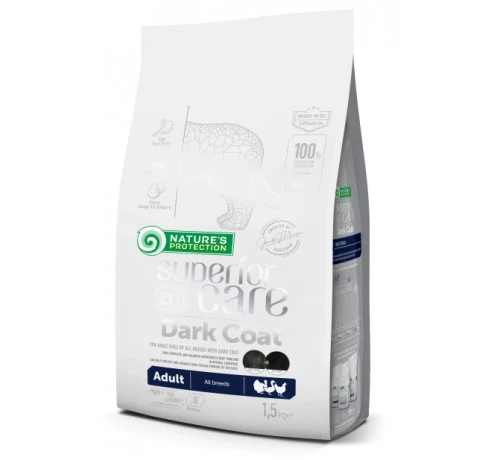 Nature's Protection Superior Care Black Coat Dog (Manto Nero) Poultry - 10 kg