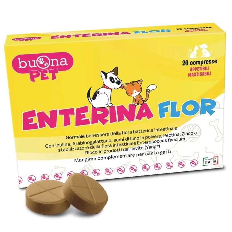 ENTERINA FLOR cane e gatto 20 CPR