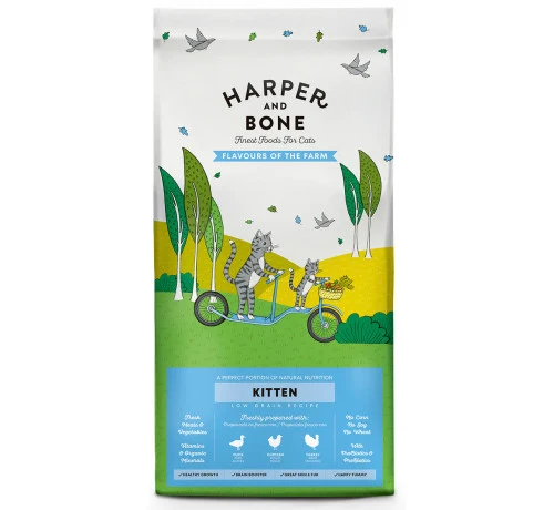 Harper & Bone Kitten Flavours of the Farm - Crocchette Gattini - 2 kg