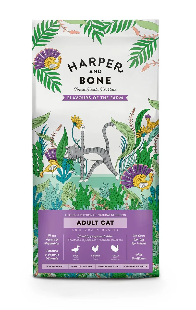 Harper & Bone Gatto Adult Flavours Farm - Crocchette - 2 kg