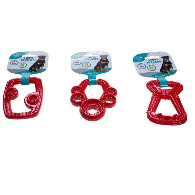 Gioco per Cani Geonylon in Nylon Resistente - Forme Assortite - 10 cm