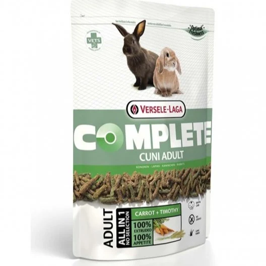 Versele-Laga Complete Cuni Adult - Estruso per Conigli Nani Adulti - 500 g