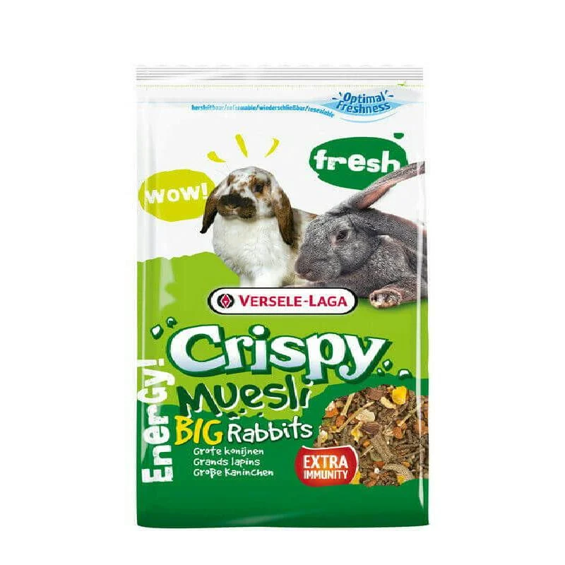 Versele-Laga Crispy Muesli Coniglietti - Mix Completo di Cereali - 2,75 kg