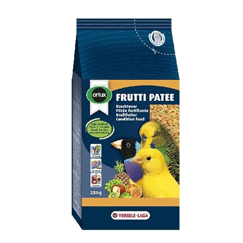 Versele-Laga Orlux Frutti Patee - Pastoncino alla Frutta per Uccelli - 250 g