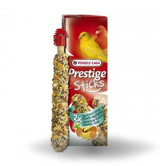 Versele-Laga Prestige Sticks Canarini Frutta Esotica - 2 pz - 60 g