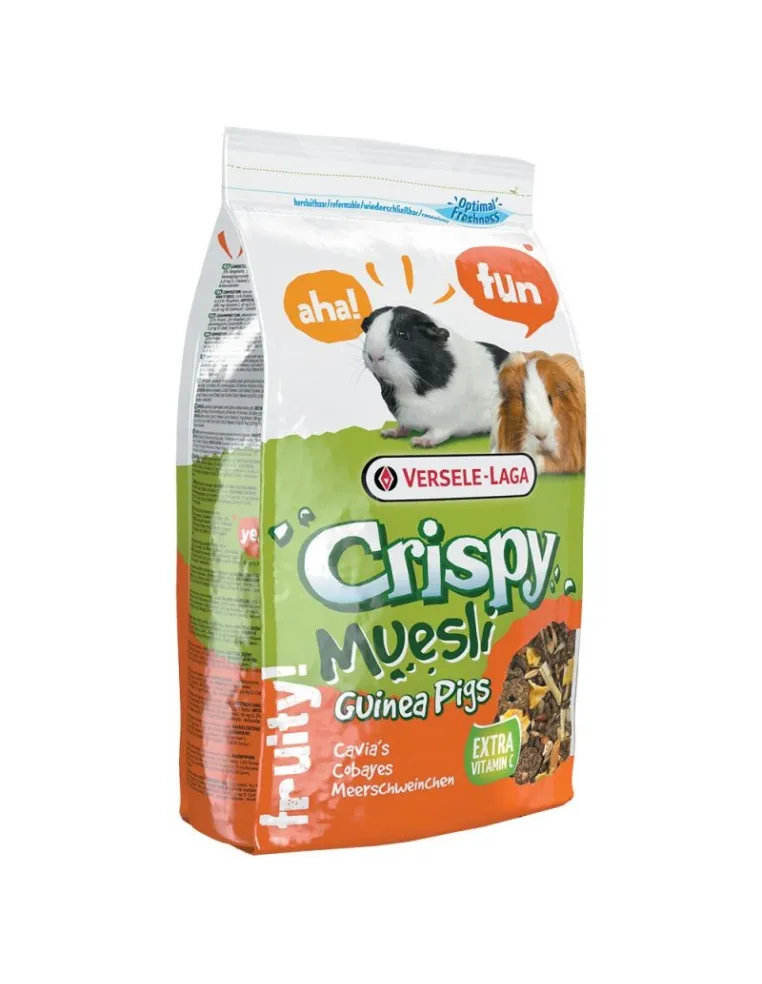 Versele-Laga Crispy Muesli Cavia - Mix di Cereali e Verdure - 1 kg