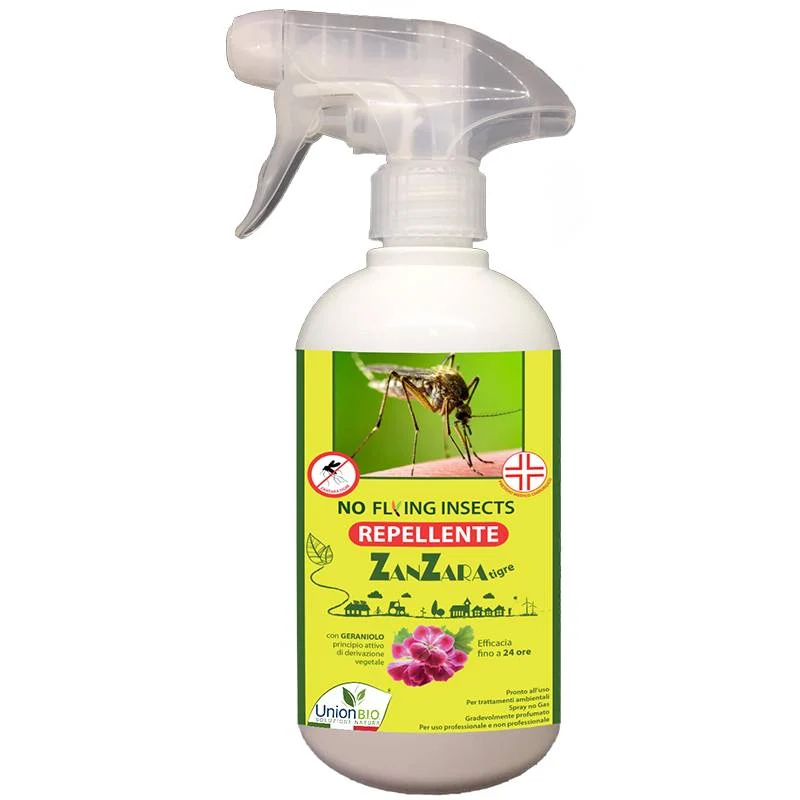 Union Bio No Flying Insects - Spray Zanzare per Ambienti Animali - 500 ml