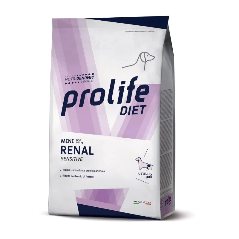 Prolife Diet Cane Renal Sensitive Mini - Crocchette, 5 kg