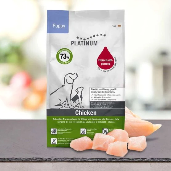 Platinum Puppy Pollo - Crocchette Semi-Umide per Cuccioli, 5 kg