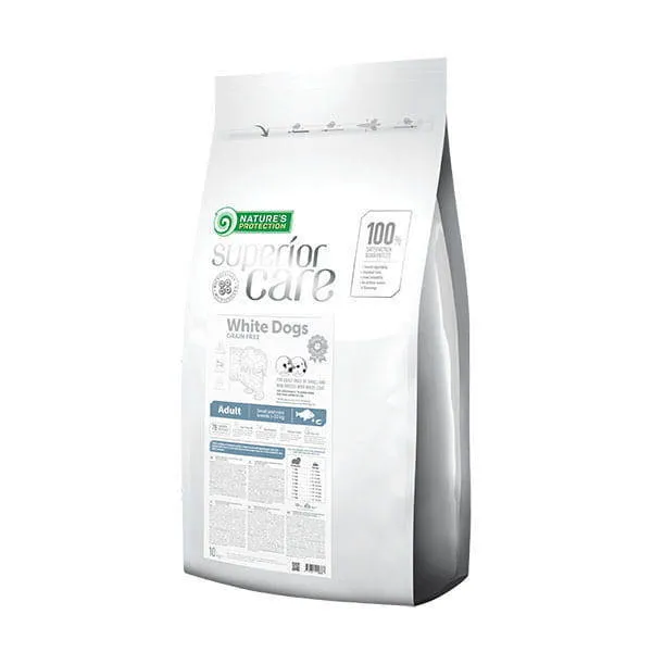 Nature's Protection Superior Care White Dog Grain-Free Herring Small - 10 kg