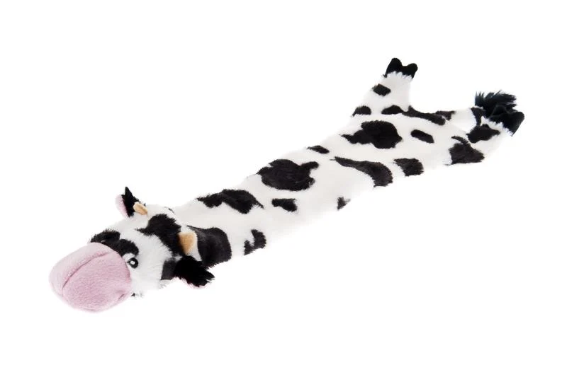 Gioco per Cani Mucca Preda in Ciniglia - 36 cm
