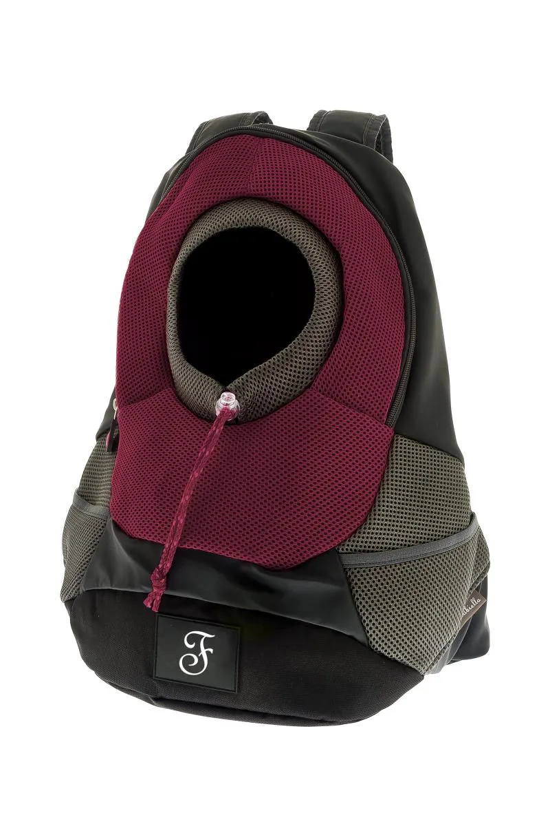 Zaino Backpack per Cani Fino a 7kg - Bordeaux, 43x20x48 cm