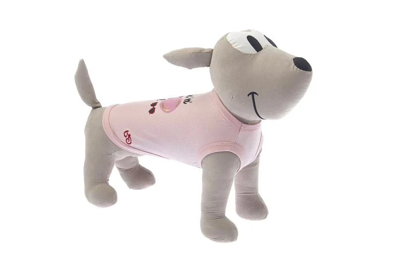 T-Shirt per Cani Rock N Roll Ferribiella - Cotone Leggero - 35 cm