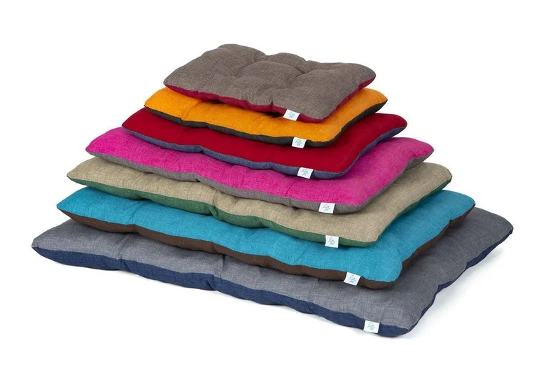 Cuscino Bomber Leopet per Cani - Tessuto Tecnico Assortito - 55x85 cm