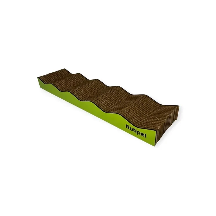 ROTIPET GATTO TIRAGRAFFI "WAVY" 44x11x4 CM BLU